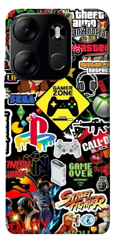 Чохол на Tecno Spark Go 2023 Gamer Zone фото 1 з 1