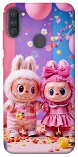 Чехол на Samsung Galaxy A11 Labubu twins ver.2 фото 1 из 1