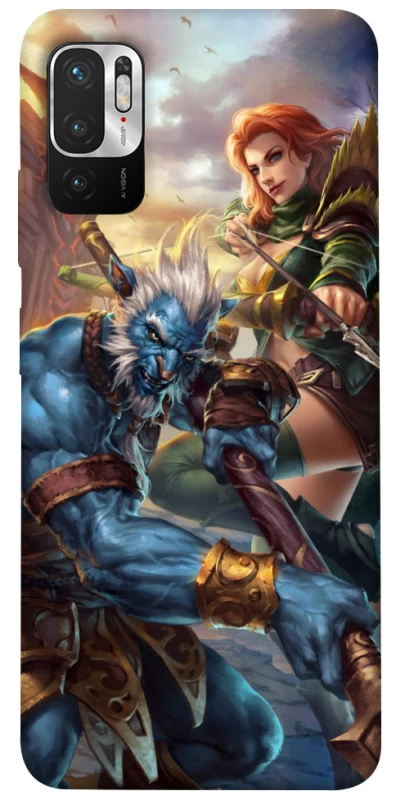 Чехол на Xiaomi Redmi Note 10 5G Dota heroes фото 1 из 1