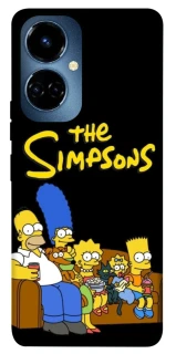 Чехол на TECNO Camon 19 The Simpsons фото 1 из 1