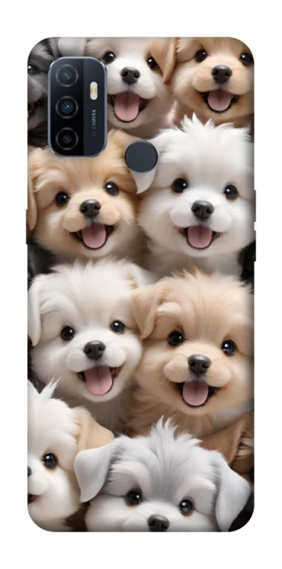 Чохол на Oppo A53 / A32 / A33 Doggy Love фото 1 з 1