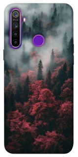 Чехол на Realme 5 Red Wood фото 1 из 1