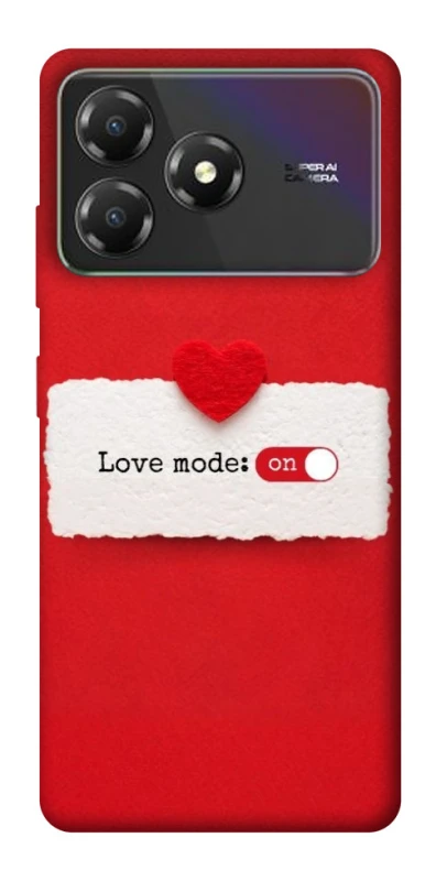 Чохол на ZTE Blade A36 Love Mode ON фото 1 з 1