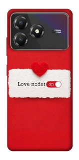Чохол на ZTE Blade A36 Love Mode ON фото 1 з 1