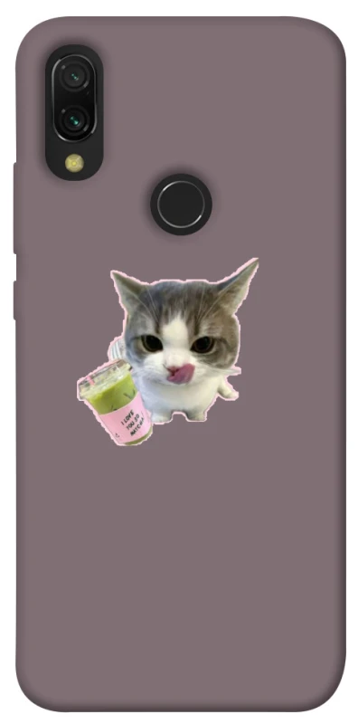 Чохол на Xiaomi Redmi 7 cat matcha фото 1 з 1