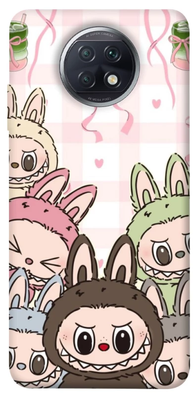 Чохол на Xiaomi Redmi Note 9 5G / Note 9T All Labubu 2 фото 1 з 1