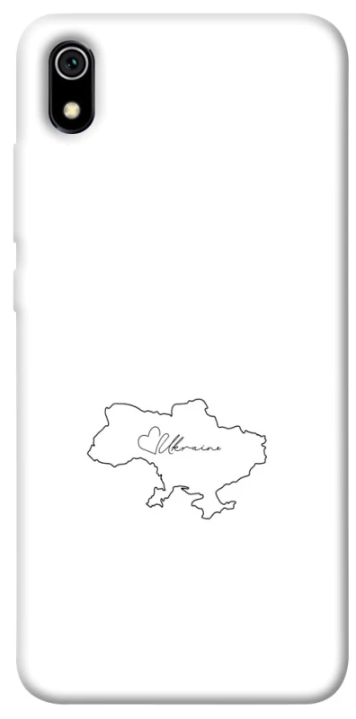 Чехол на Xiaomi Redmi 7A Ukraine map фото 1 из 1