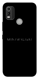 Чехол на Nokia C21 Plus Minimalism фото 1 из 1