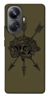 Чохол на Realme 10 Pro+ Mil skull фото 1 з 1