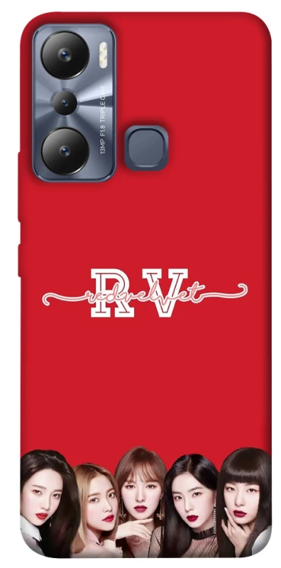 Чохол на Infinix Hot 20i RED VELVET v3 фото 1 з 1