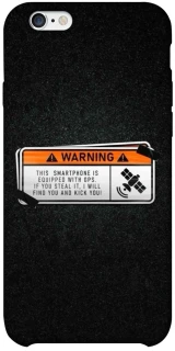 Чохол на Apple iPhone 6/6s plus (5.5") Warning фото 1 з 1