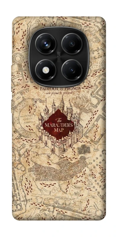 Чохол на Xiaomi Redmi Note 14 Pro 4G Harry Potter Marauder's Map фото 1 з 1