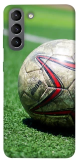 Чехол на Samsung Galaxy S21 Мяч на газоне фото 1 из 1