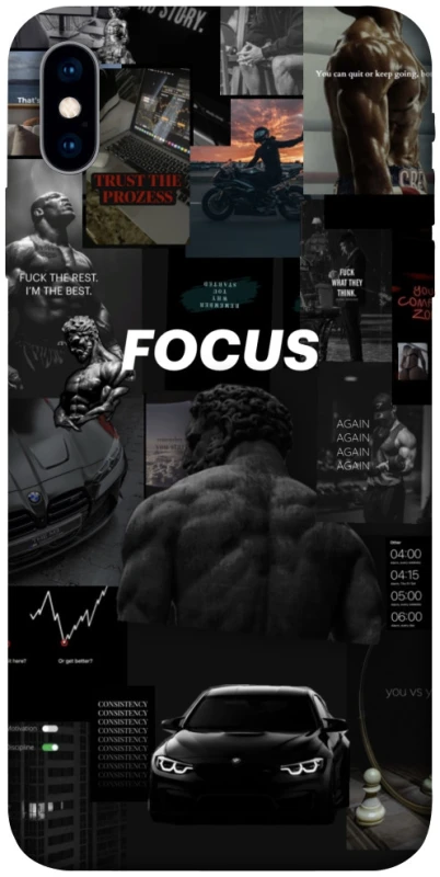 Чохол на Apple iPhone X (5.8") Focus ver.1 фото 1 з 1