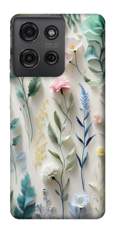Чохол на Motorola Moto G75 Floral design ver.3 фото 1 з 1