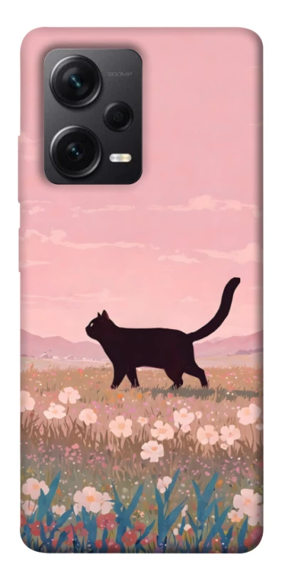Чохол на Xiaomi Redmi Note 12 Pro+ 5G cat on a field фото 1 з 1