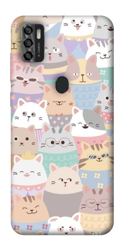 Чохол на ZTE Blade A7s (2020) Funny Kittens ver.2 фото 1 з 1