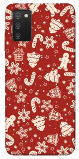 Чехол на Samsung Galaxy A03s Новогодний v3 фото 1 из 1
