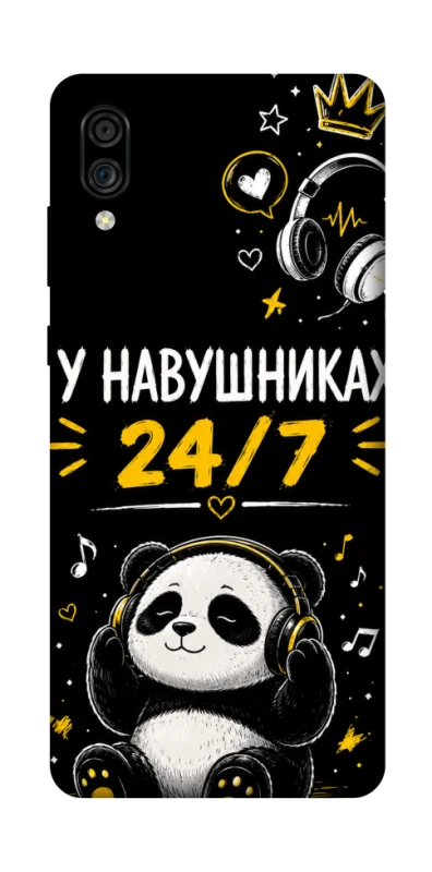 Чехол на ZTE Blade A5 (2020) У навушниках 24/7 фото 1 из 1