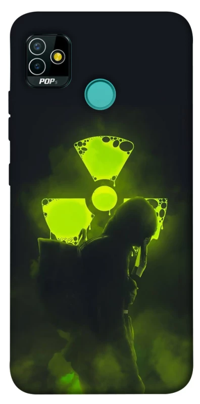 Чехол на TECNO POP 5 Радиация v2 фото 1 из 1