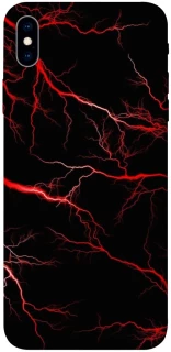 Чехол на Apple iPhone XS Max (6.5") Красная молния фото 1 из 1