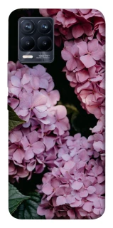 Чохол на Realme 8 Рожеві гартензії фото 1 з 1