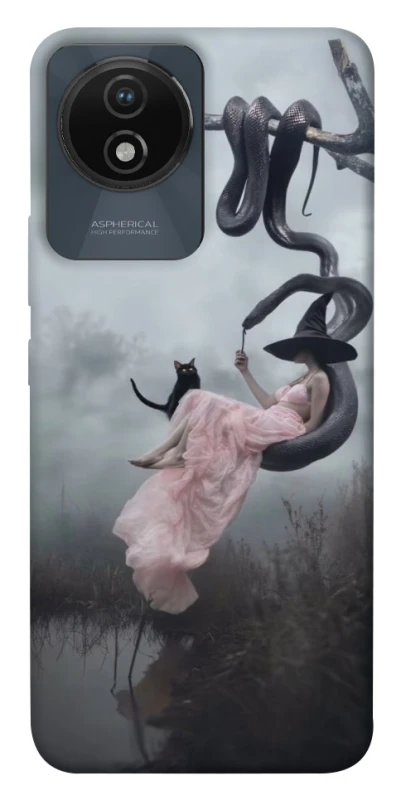 Чохол на Vivo Y02 Halloween Witch ver.5 фото 1 з 1