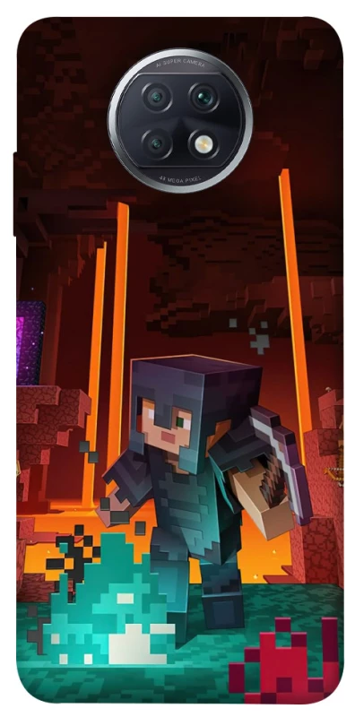 Чехол на Xiaomi Redmi Note 9 5G / Note 9T Minecraft game adventure фото 1 из 1