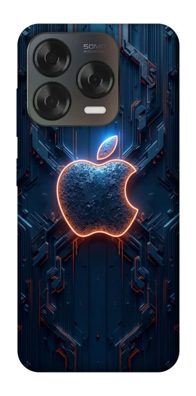 Чехол на ZTE Blade V70 Design Apple logo ver.1 фото 1 из 2