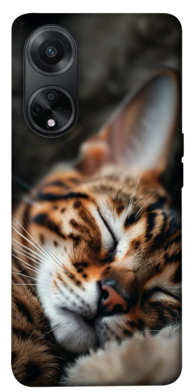 Чехол на Oppo A58 4G Cat paws фото 1 из 1