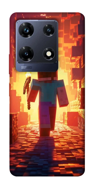 Чехол на Infinix Note 30 Pro Minecraft adventure фото 1 из 1