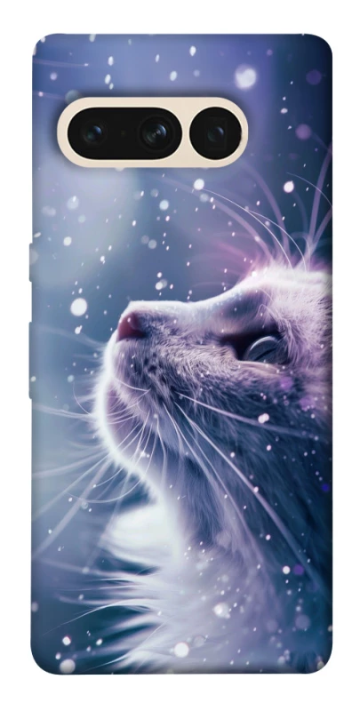 Чехол на Google Pixel 7 Pro Snow cat фото 1 из 1