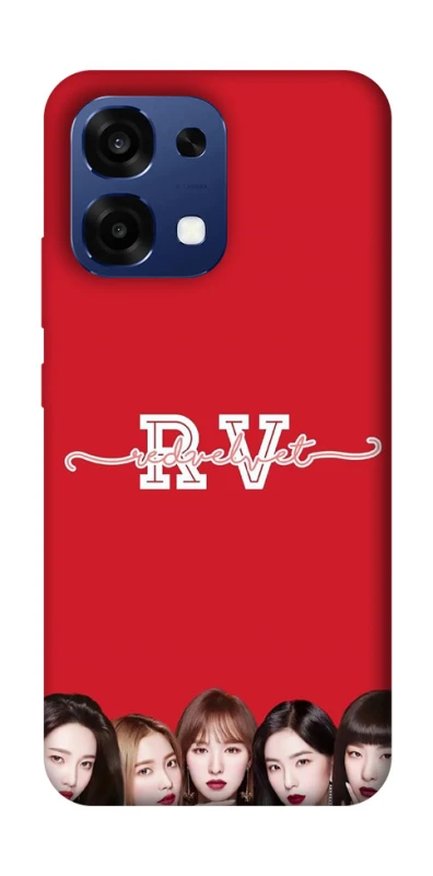 Чохол на Oppo A6 Pro 4G/5G RED VELVET v3 фото 2 з 2