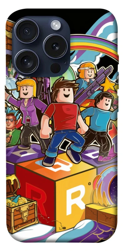 Чохол на Apple iPhone 15 Pro (6.1") Roblox family фото 1 з 1