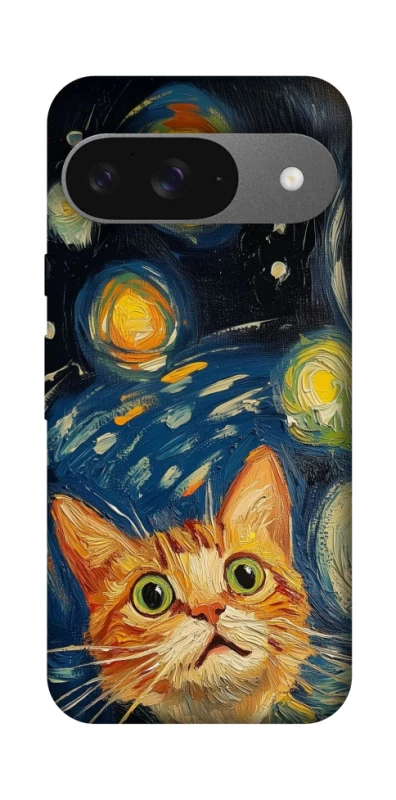 Чохол на Google Pixel 10 paint cat фото 1 з 1