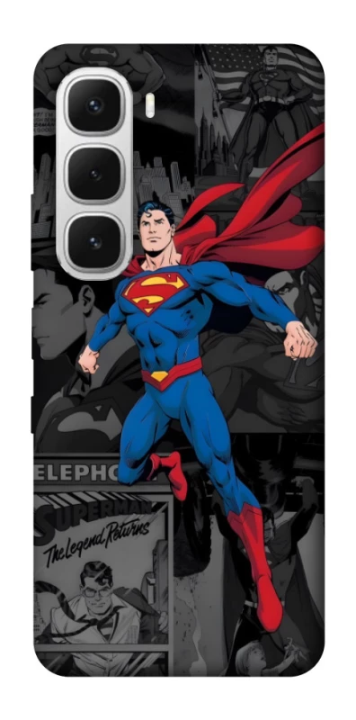 Чохол на Infinix Hot 60i superman comics фото 1 з 1