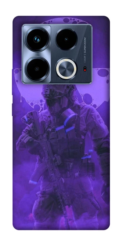 Чохол на Infinix Note 40 4G Радіація v6 фото 1 з 1