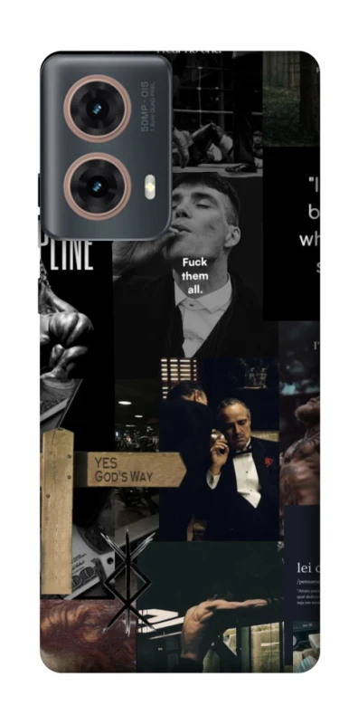 Чохол на Motorola Moto G85 Men's style v2 фото 1 з 1