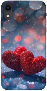 Чехол на Apple iPhone XR (6.1") Red hearts фото 1 из 1