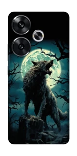 Чехол на Xiaomi Poco F6 Волк под луной фото 1 из 1