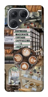 Чохол на TECNO Pova 7 Coffee collage ver.5 фото 1 з 1