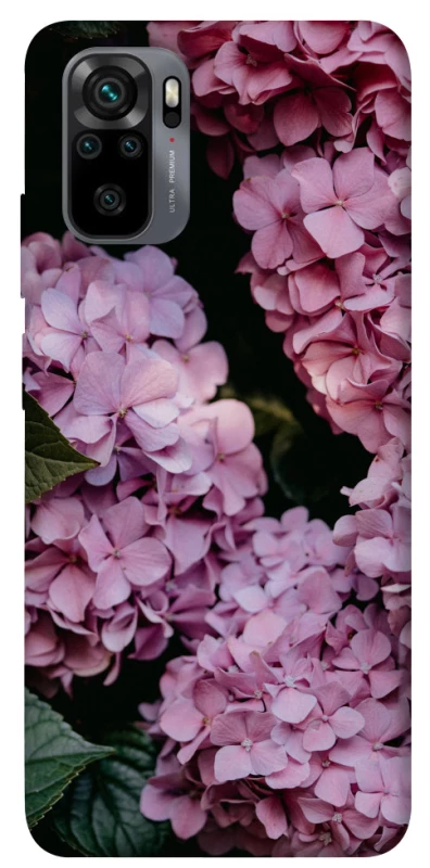 Чохол на Xiaomi Redmi Note 10 / Note 10s Рожеві гартензії фото 1 з 1