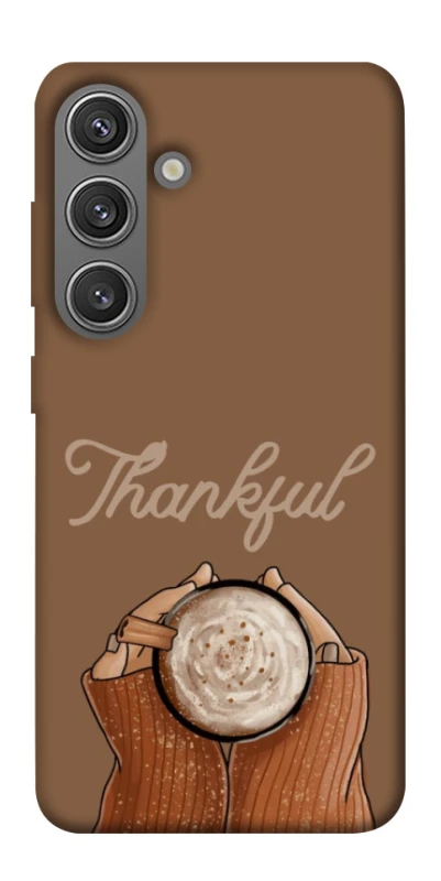 Чехол на Samsung Galaxy S24 Thankful coffee фото 1 из 1