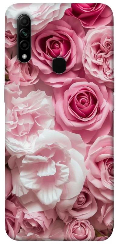 Чехол на Oppo A31 Розовые цветы фото 1 из 1