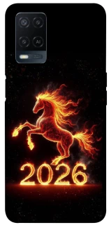 Чехол на Oppo A54 4G Red Fire Horse ver.1 фото 1 из 1