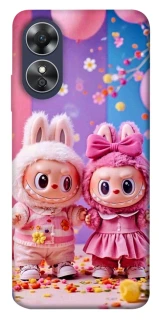 Чехол на Oppo A17 Labubu twins ver.2 фото 1 из 1