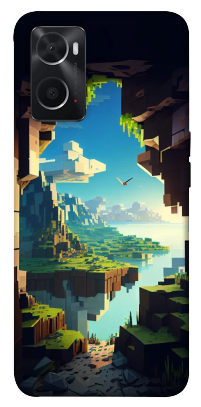 Чохол на Oppo A76 4G Minecraft sunrise фото 1 з 1