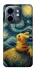 Чохол на Infinix Smart 9 4G / Hot 50i Pikachu and Van Gogh фото 1 з 1