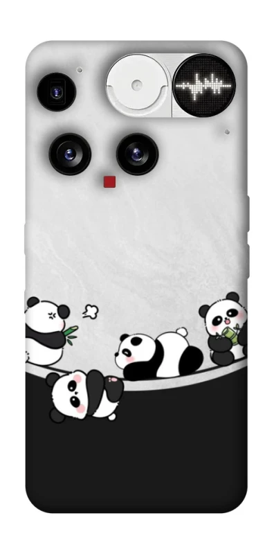 Чохол на Nothing Phone (3) Four pandas фото 1 з 1