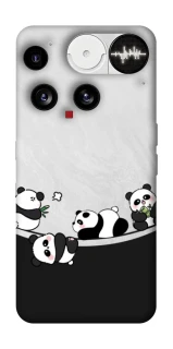 Чехол на Nothing Phone (3) Four pandas фото 1 из 1